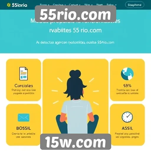 Análise das funcionalidades do site 55rio.com
