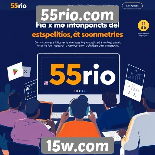 Estratégias de marketing do site 55rio.com