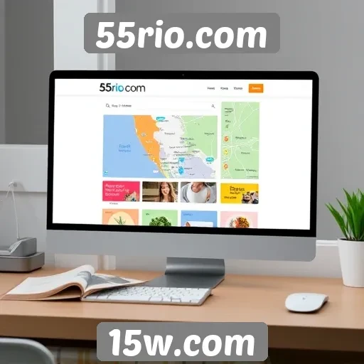 Navegação e usabilidade do site 55rio.com analisadas