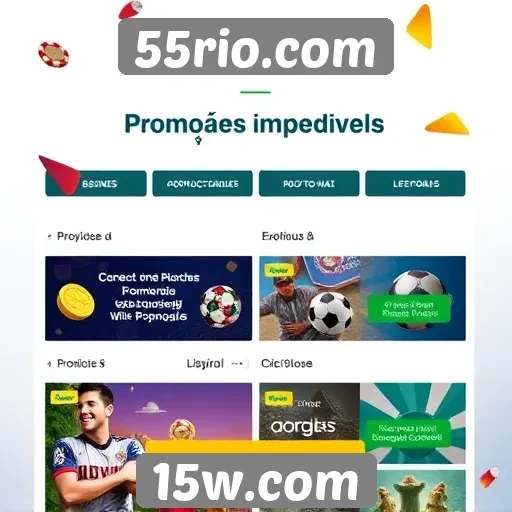 Plataforma 55rio.com atrai jogadores com promoções