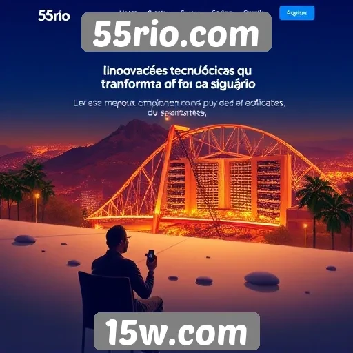 Inovação tecnológica do site 55rio.com